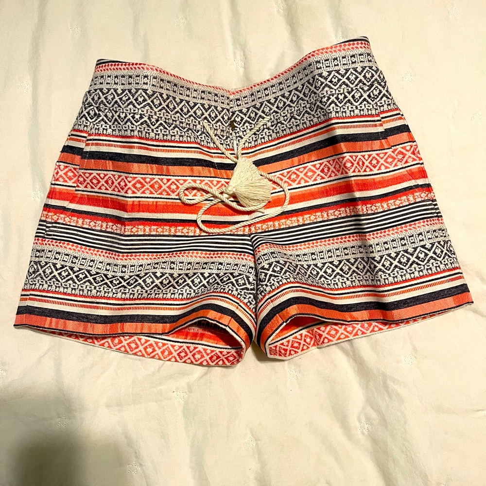 Loft Women’s Woven Shorts Striped